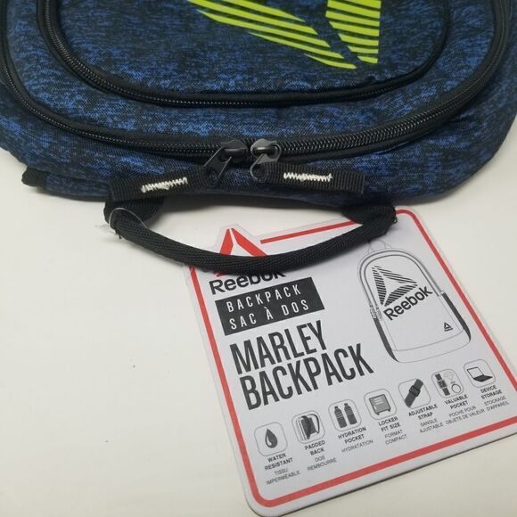 NWT. REEBOK BACKPACK. 16.5" X 11.5" X 5.5". - Picture 4 of 13